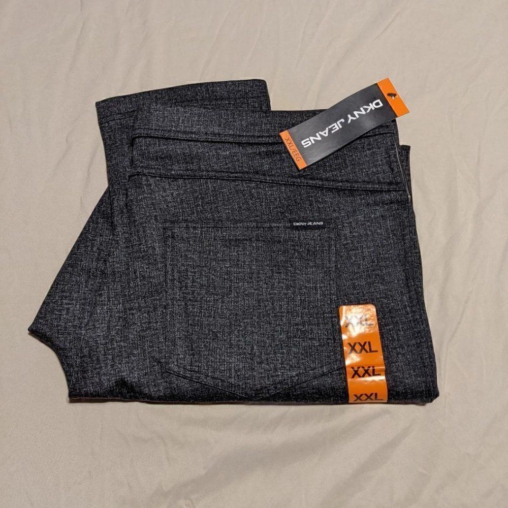 🆕NWT DKNY CHARCOAL GRAY JEANS - XXL